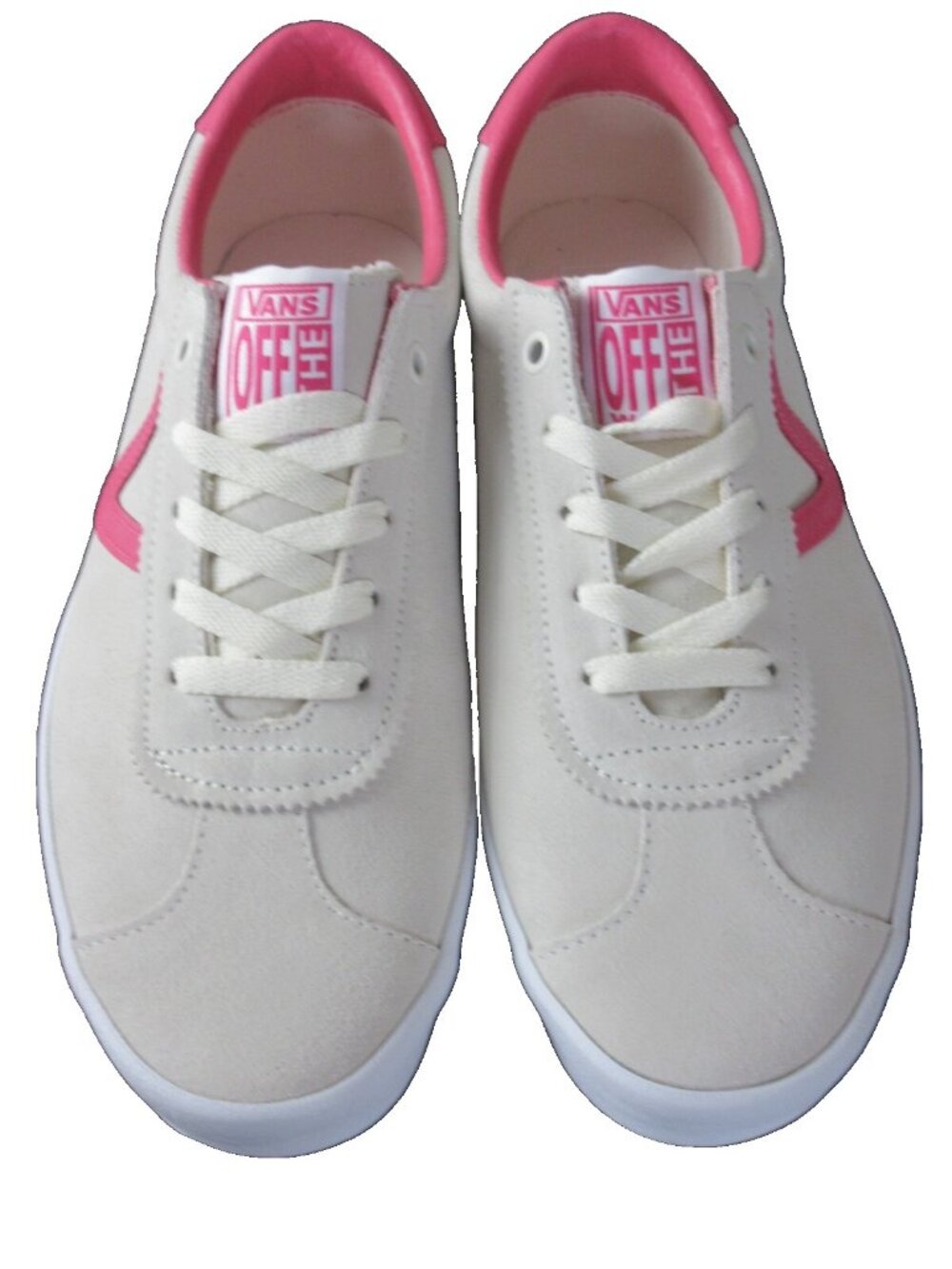 Vans Men's Sport Low Suede Caramella Pink White Classic shoes Size 11 NIB - Picture 3 of 5